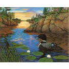 In the Beginning-Common Loon (Boundary Waters)-Copyright 1992 - 8 x 10